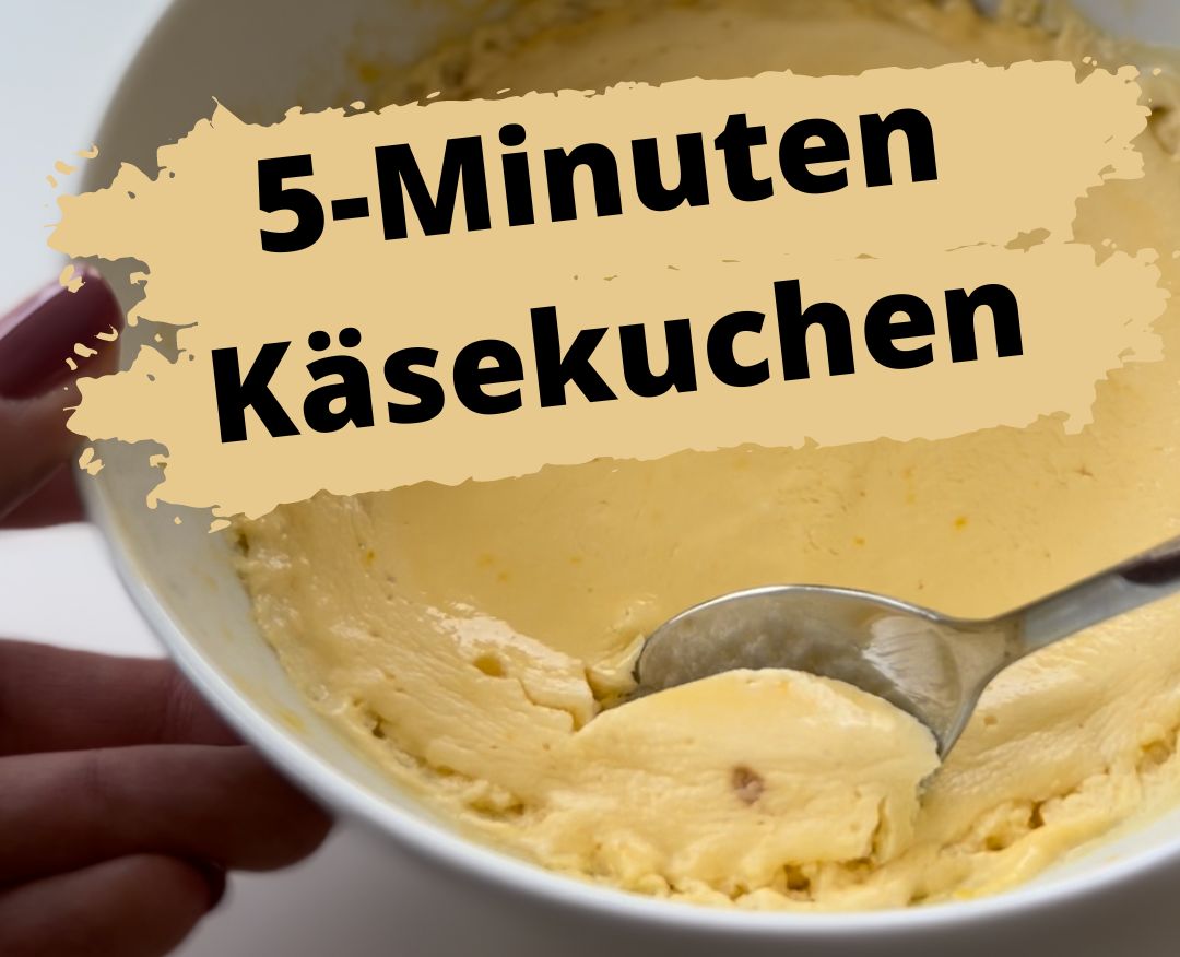 5-Minuten Käsekuchen
