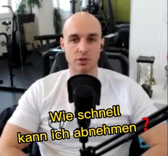 Wie schnell kann ich abnehmen?