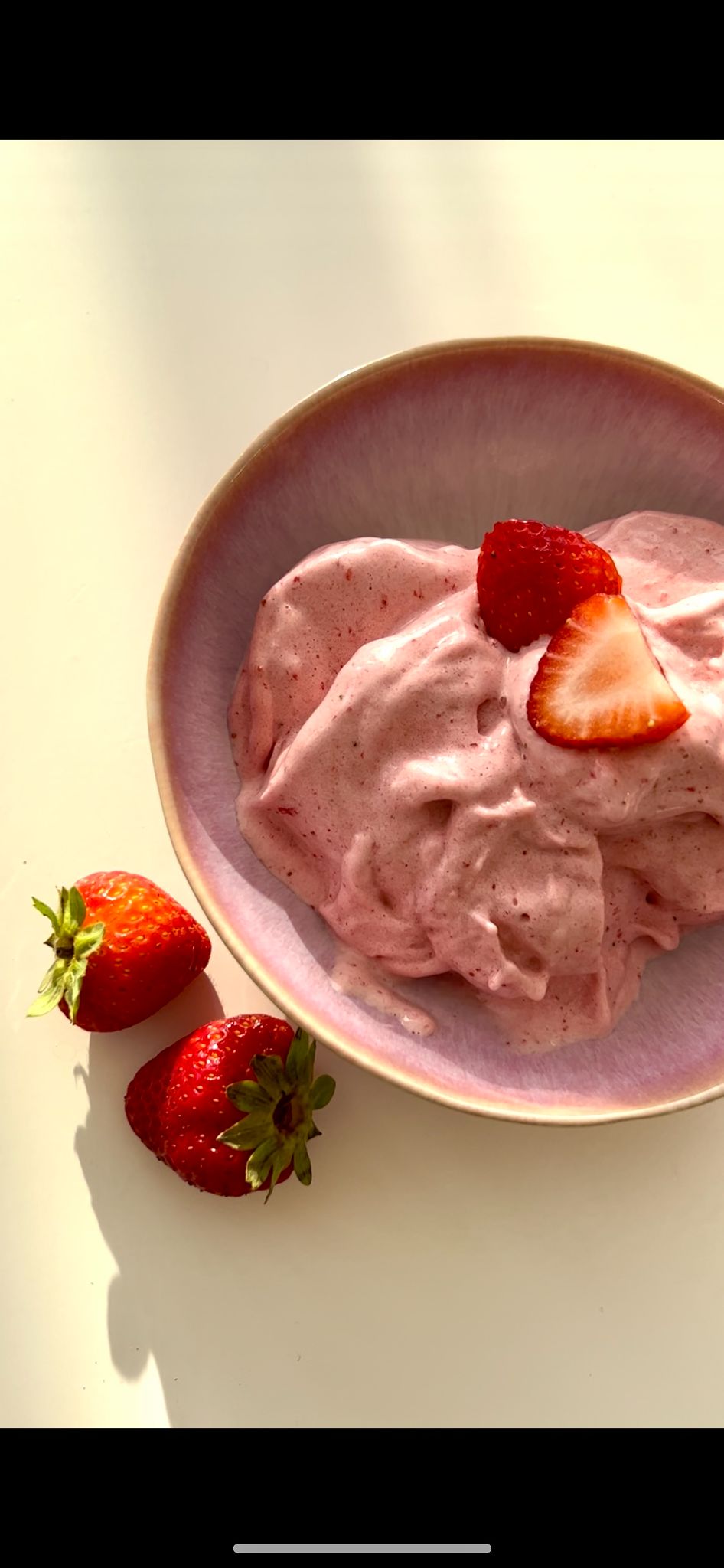 🍓Erfrischendes Erdbeereis 🍓