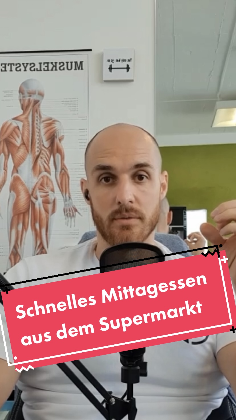 Schnelles Mittagessen aus dem Supermarkt