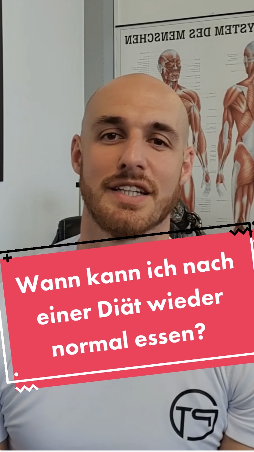 Wann kann ich nach einer Diät wieder normal essen?