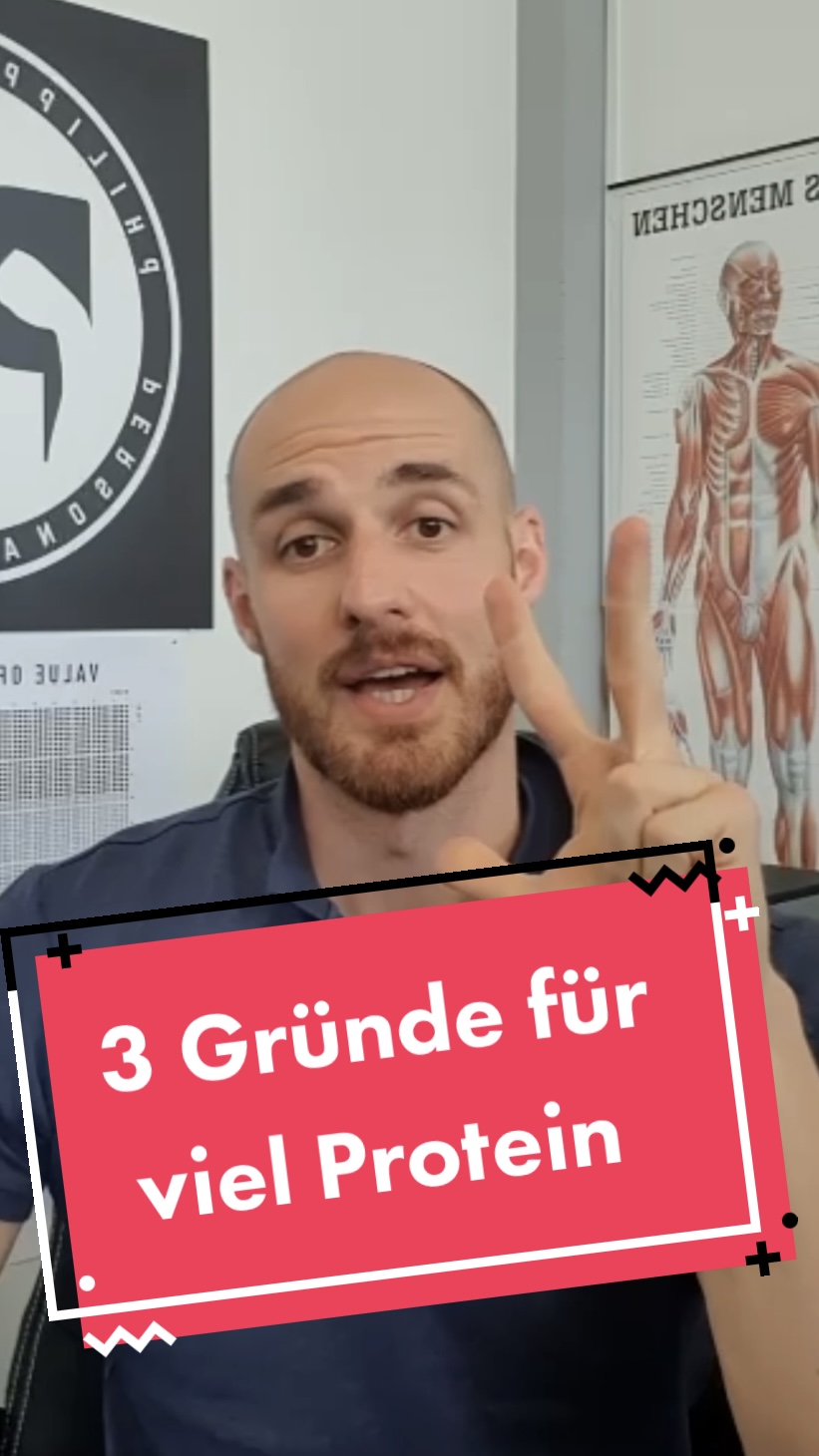 3 Gründe für viel Protein
