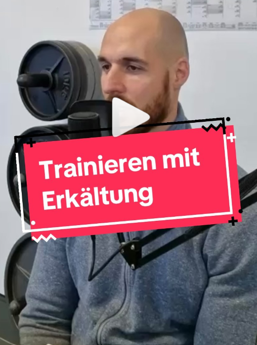 Training mit Erkältung oder kein Training mit Erkältung?