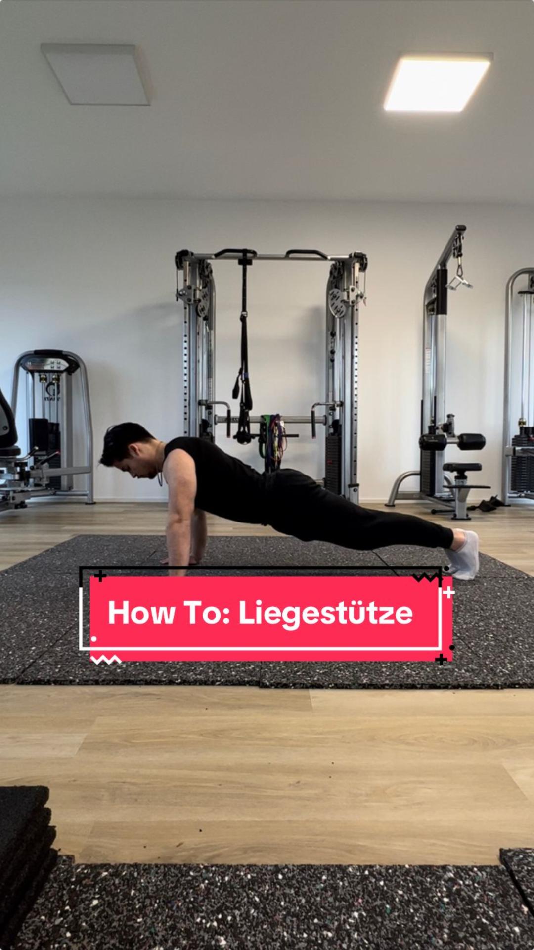 Die Perfekte Form: Liegestütze