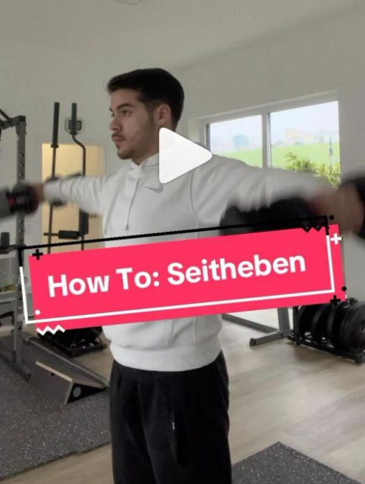Seitheben für starke Schultern