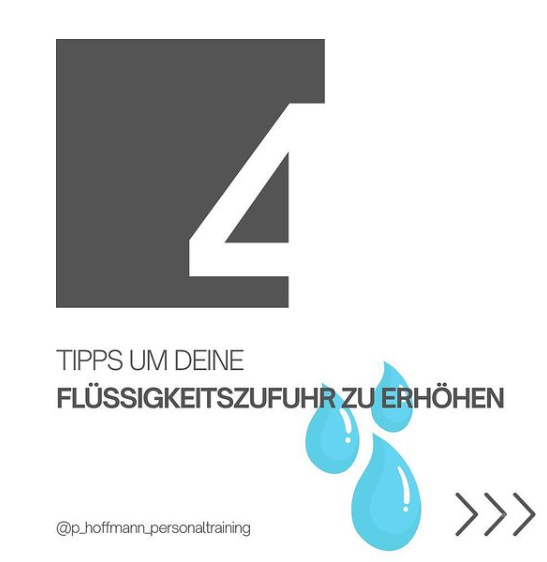 4 einfache Tipps, um deine Flüssigkeitszufuhr zu steigern